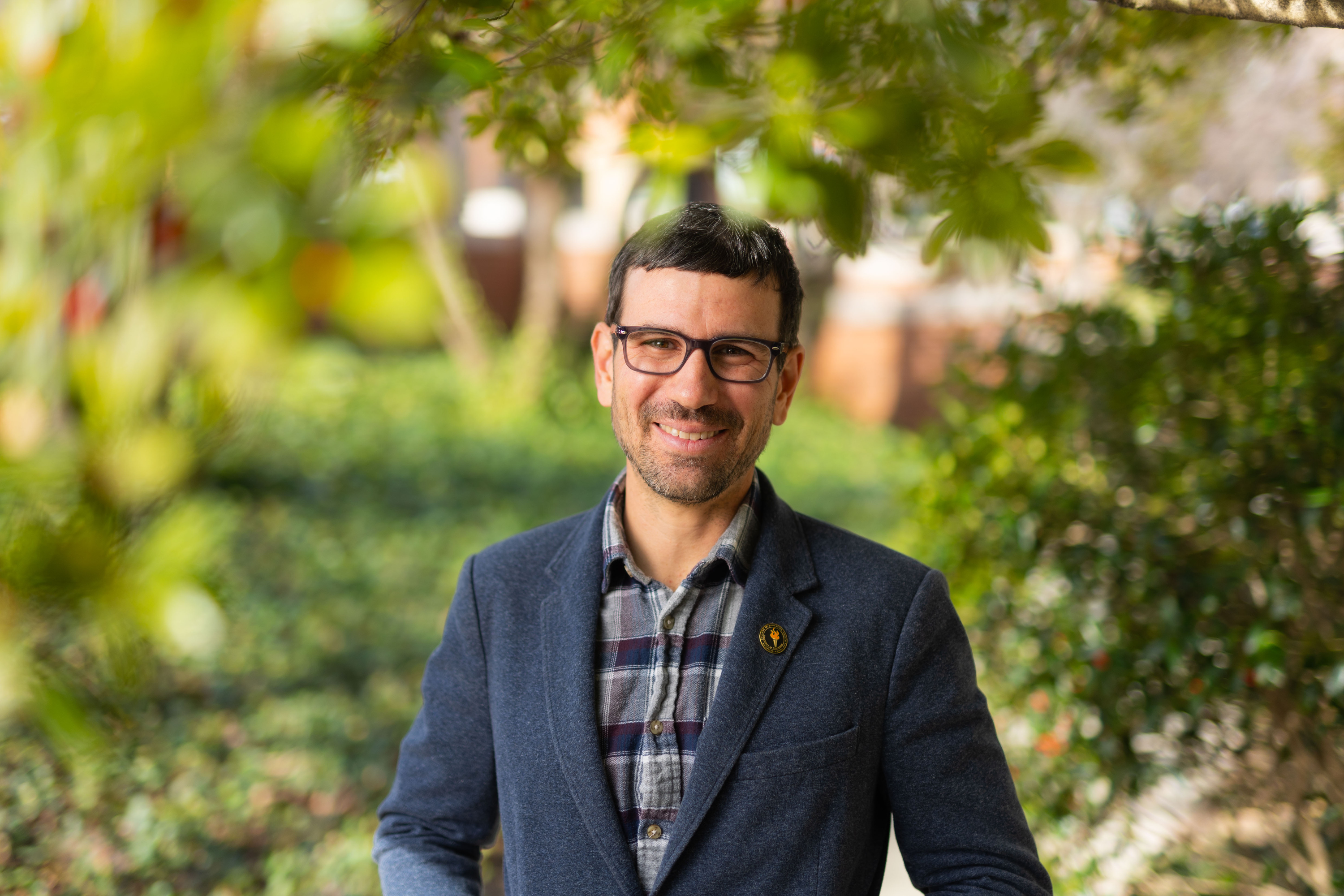 horizontal portrait of Joshua Rosenberg